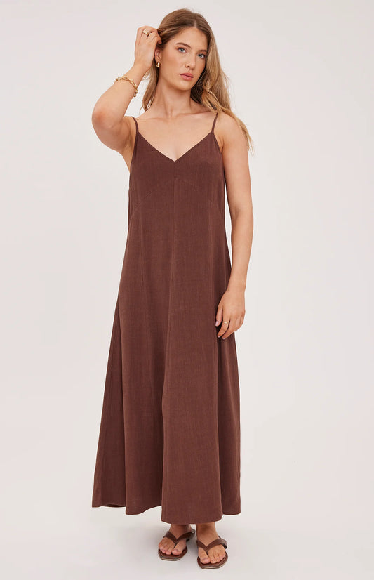 VIRGINIA  LINEN BLEND DRESS