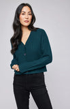 GRAMERCY RIBBED SHORT CARDIGAN GF-3075