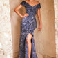M524 MONTAGE LONG GOWN