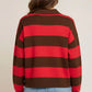 THE JANINE STRIPED POLO SHIRT