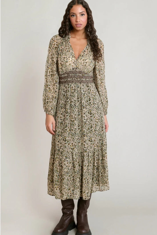 THE AIRES SMOCKING WAIST DRESS