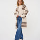 ANDREA HORIZONTAL STRIPE CARDI