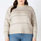 THE BELLE SEQUIN STRIPE SWEATER