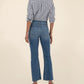 KELSEY HIGH RISE FAB AB ANKLE FLARE