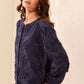 THE TILDA  BUTTON FRONT  BLOUSE