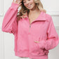 THE KRISTI HALF ZIP UP SWEATSHIRT