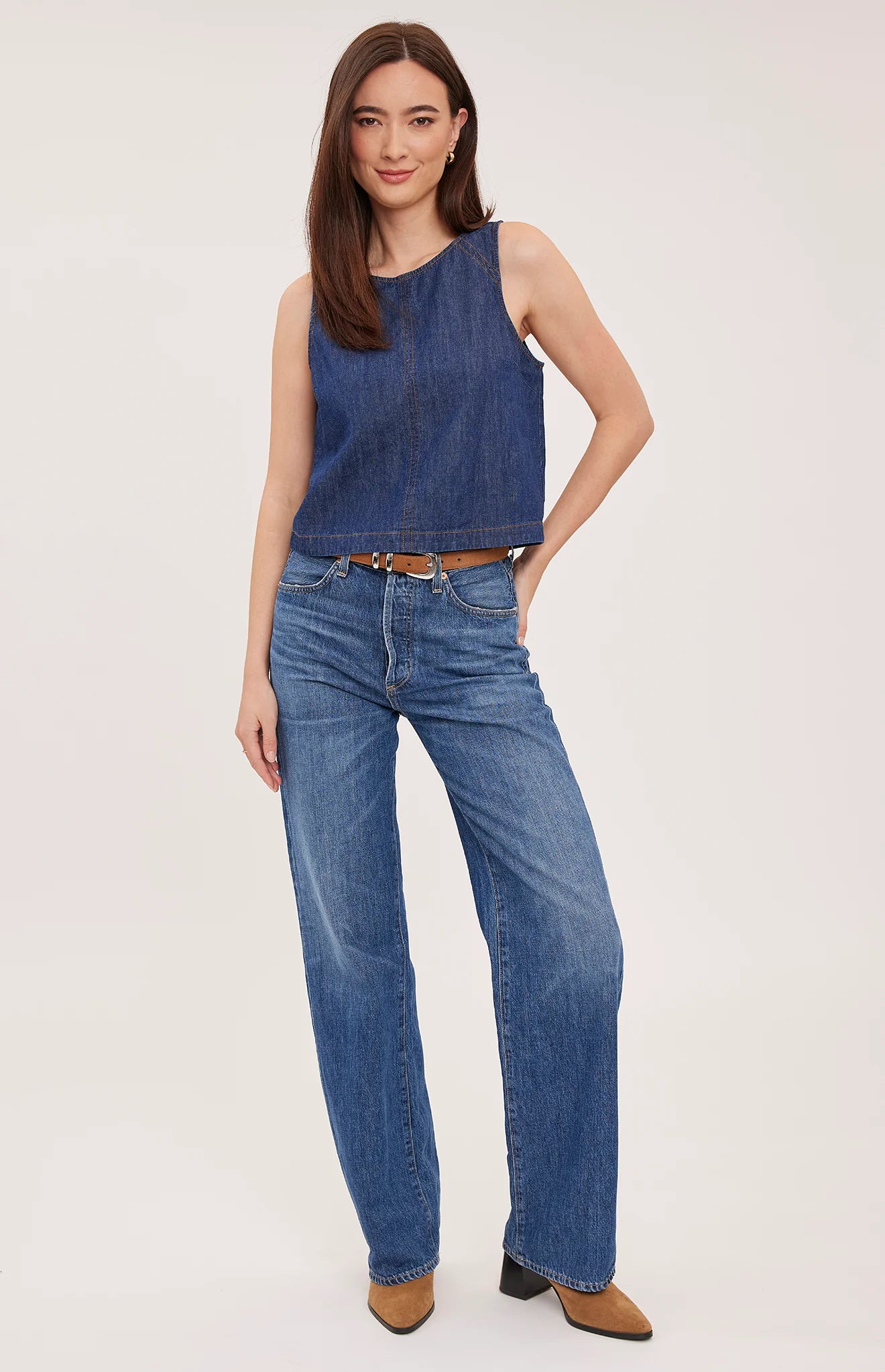 BLAISE DENIM TANK
