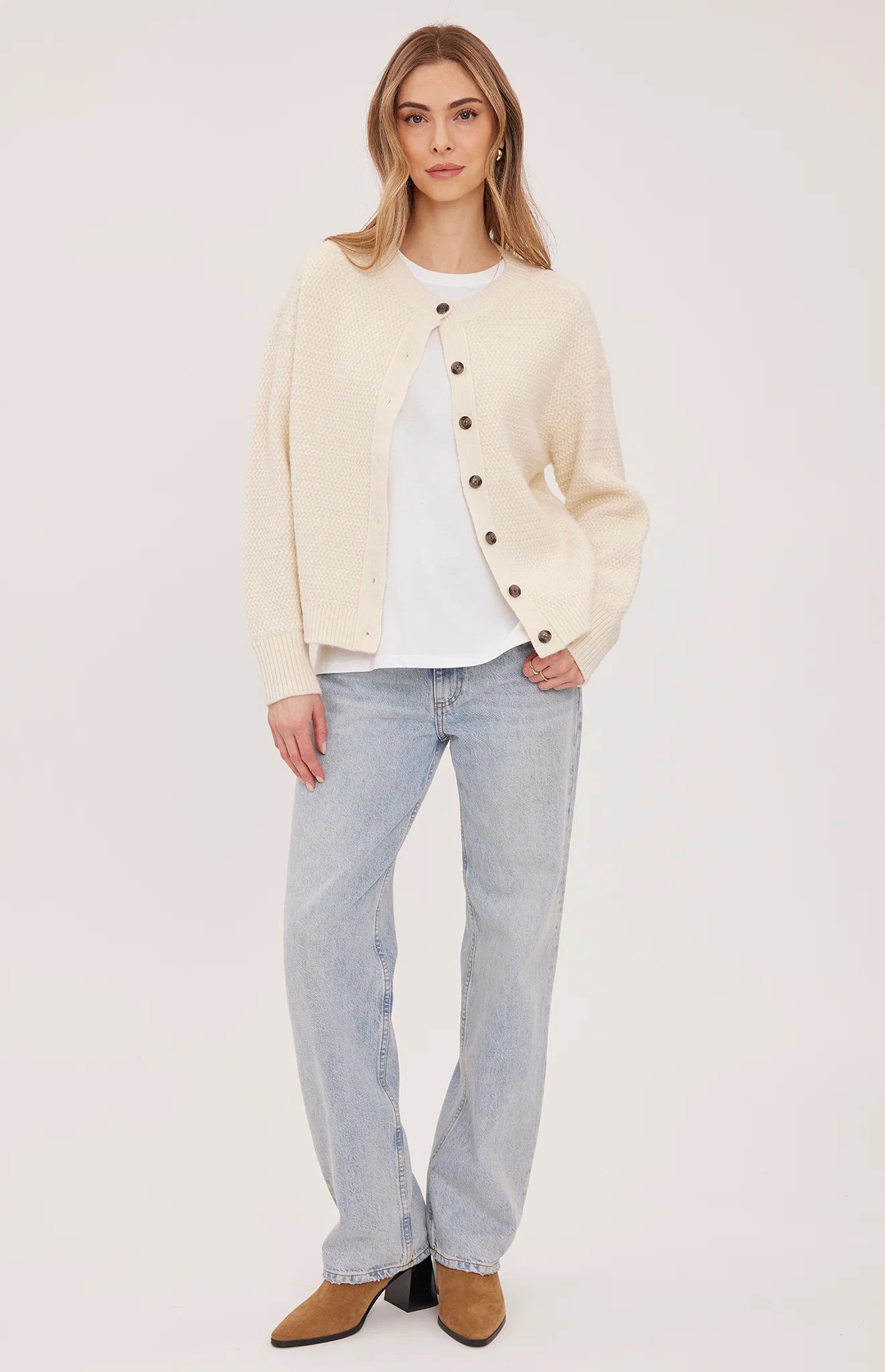 DIXIE BUTTON UP CARDIGAN