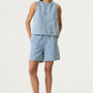 THE STELLA DENIM SHORTS