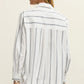 ROLLING HILLS  BUTTON UP STRIPE SHIRT