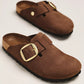 BOSTON BIG BUCKLE  NUBUCK TONAL NARROW