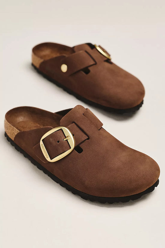 BOSTON BIG BUCKLE  NUBUCK TONAL NARROW