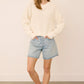 JOCELYN V NECK LONG SLEEVE PULLOVER
