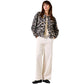 GEORGIE LEOPARD PRINT FUZZY JACKET H50093