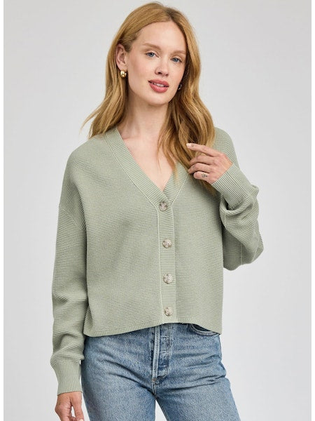 JOYCE BUTTON CARDIGAN