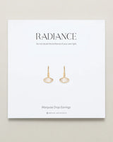 BRYAN ANTHONY RADIANCE MARQUISE EARRING