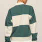 STUDY BREAK POLO SWEATSHIRT