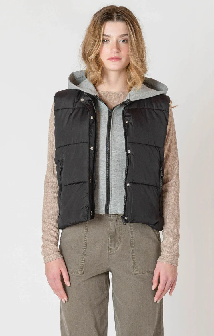 THE SHAE  SHORT PUFFER VEST