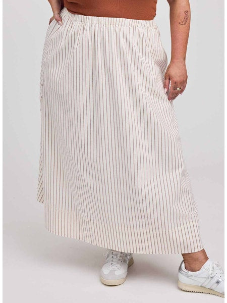 WILHELMINA COTTON MAXI SKIRT