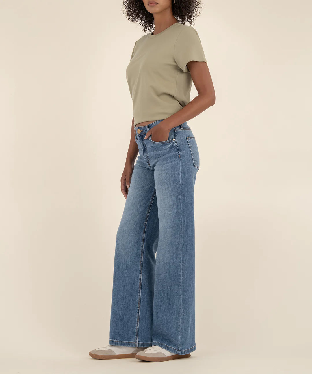 JEAN HIGH RISE WIDE LEG