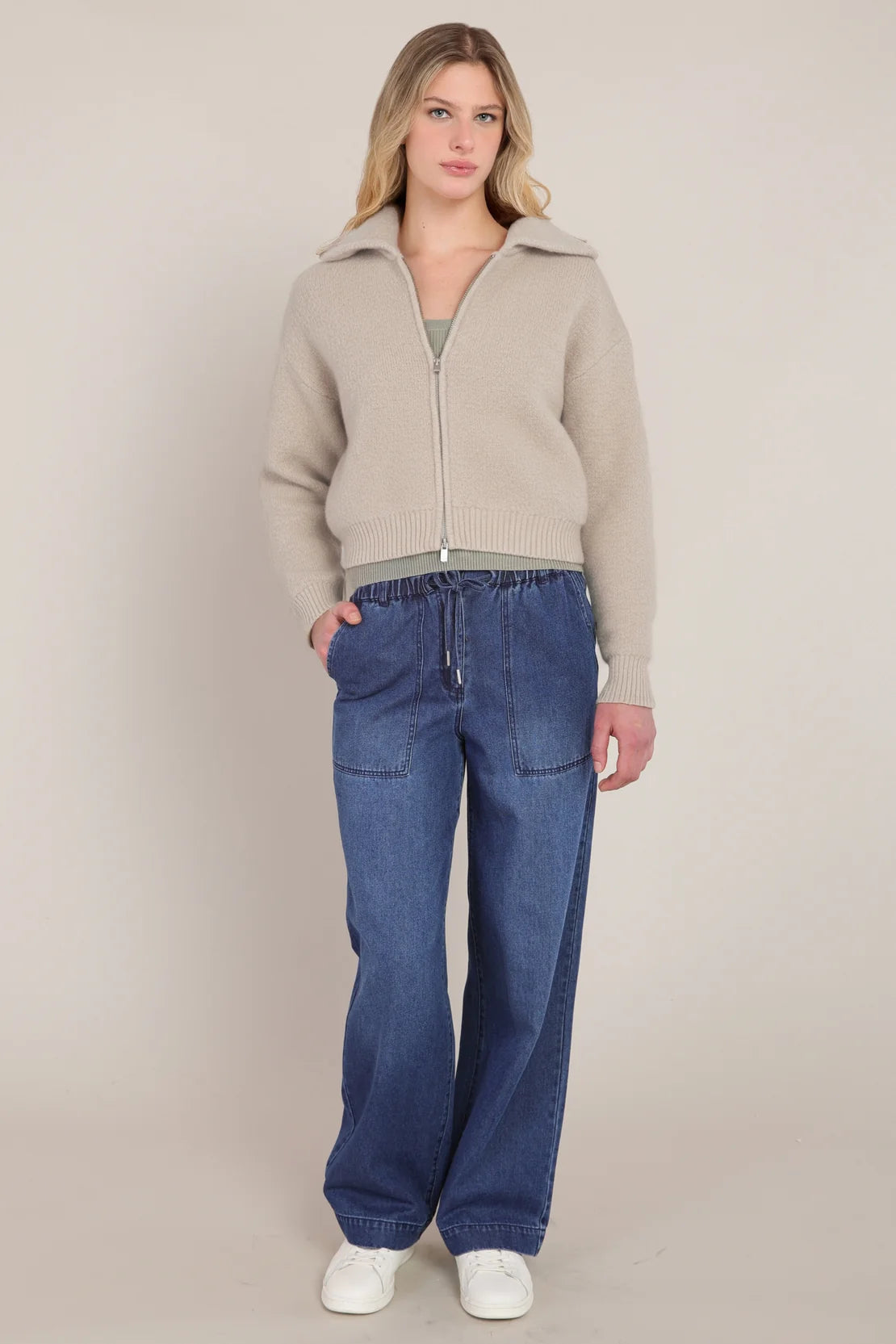 ALTON WIDE COLLAT CARDIGAN