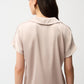 COLLARED RELAXED FIT PULLOVER