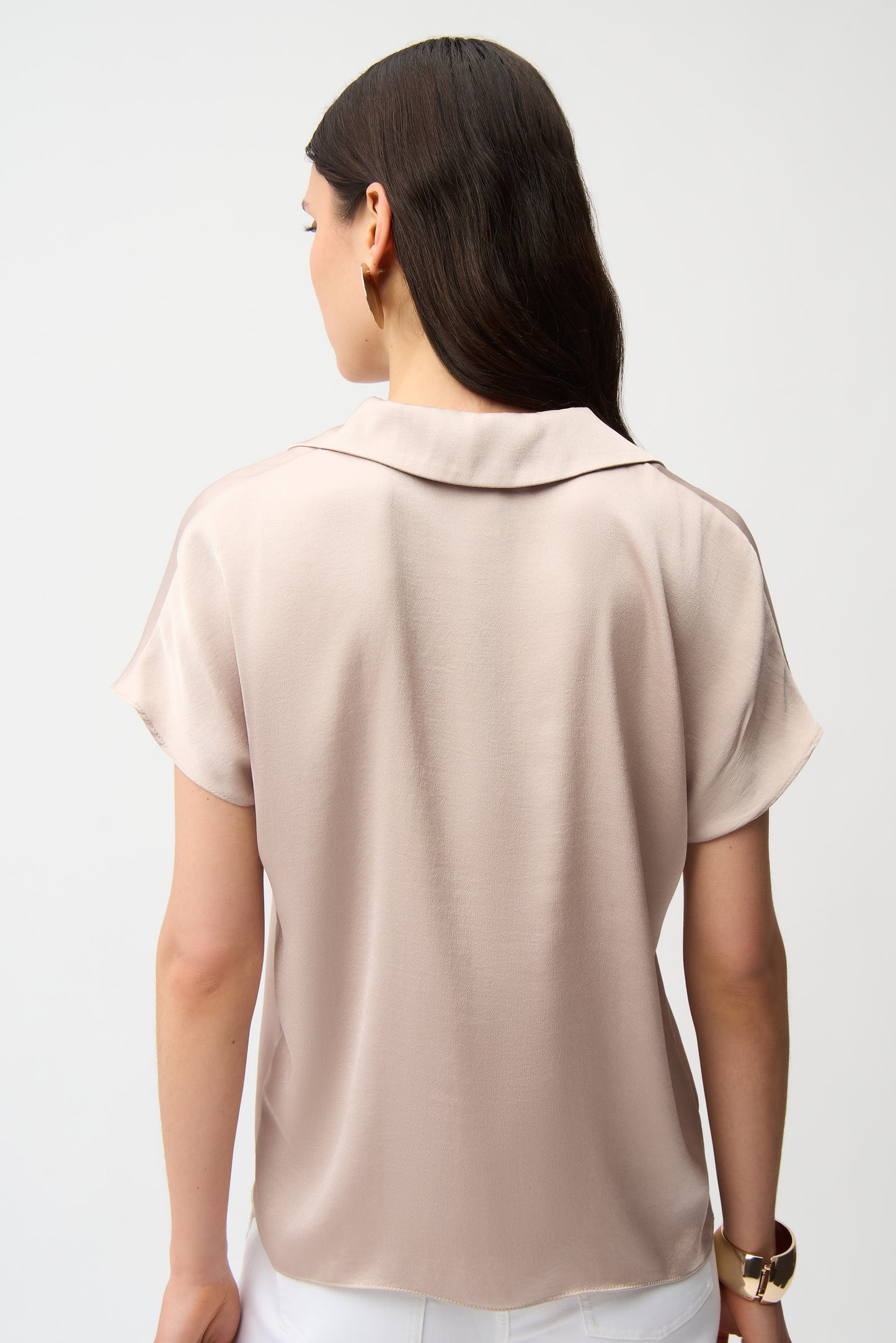 COLLARED RELAXED FIT PULLOVER