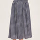 ELOWYN CHECKED SKIRT