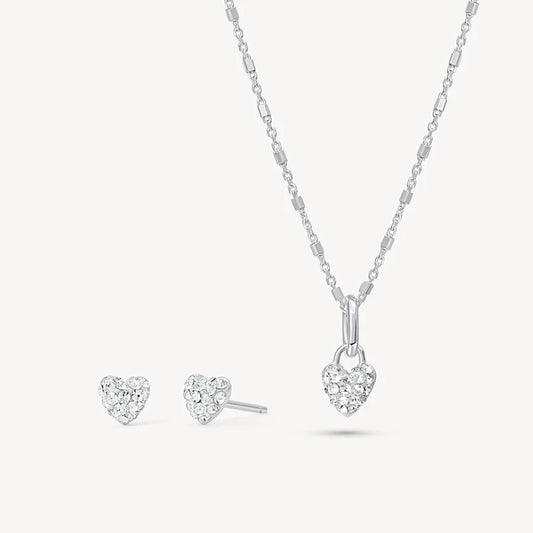 HILLBERG STOCKING STUFFER  SPARKLE HEART SET