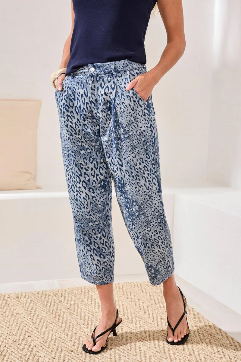 AUDREY GIRLFRIEND BARREL JEANS 5720O