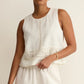 SLOANE EMBROIDERED TOP