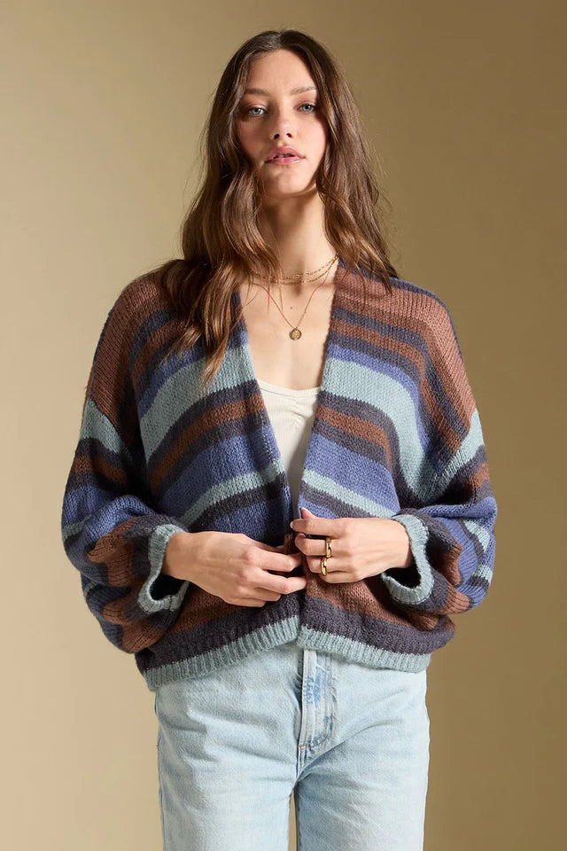 ADEN STRIPE SWEATER