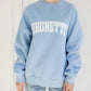 BTL VARSITY HAIR NOT YOUR BOYFRIEND SWEATSHIRT