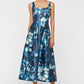 JUNE TEA LENGTH FLORAL DRESS