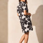 BUTTON POLO COLLAR  DRESS W/LINING 915O