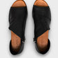 SERENA LEATHER SMALL HEEL SANDAL