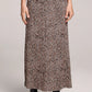 SERAPHYNE LEOPARD MIDI SKIRT