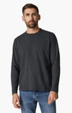 MENS LONG SLEEVE CREW NECK SLUB