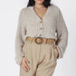 THE RYA TEXTURED BUTTON FRONT CARDI 2527267