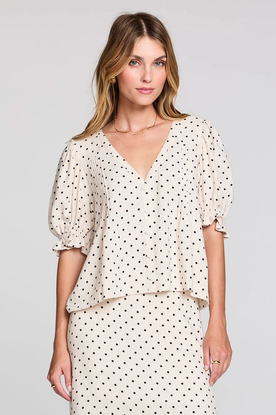 PRESLEE POLKA DOT TOP