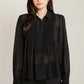 THE LORETTA STUDDED BLOUSE