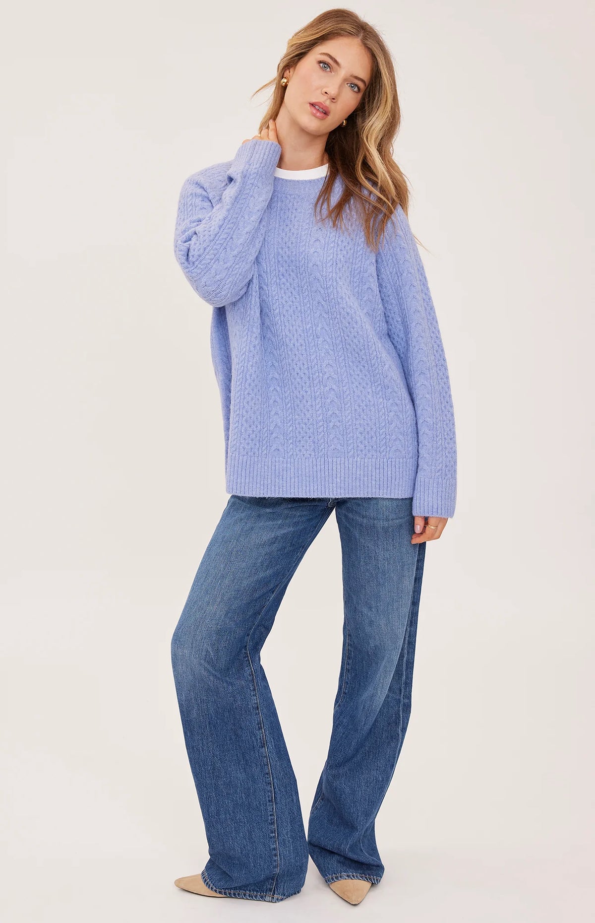 LORI CABLE KNIT SWEATER