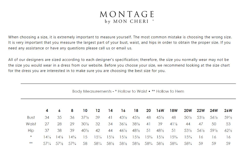 M507 MONTAGE LONG LACE GOWN