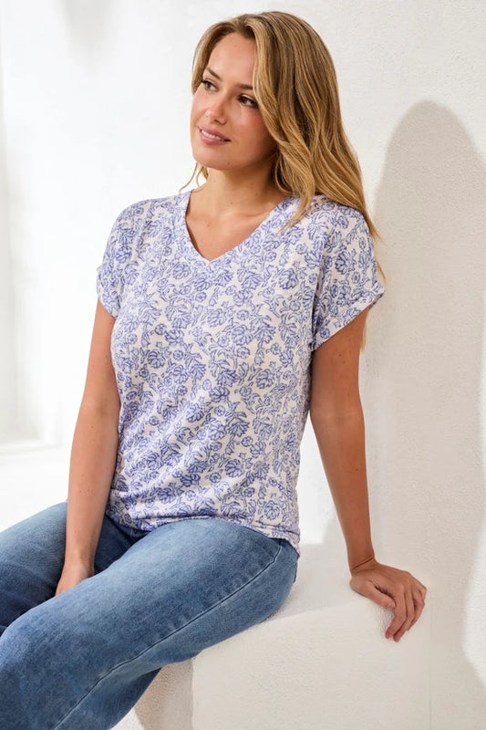 THE BODIE CAP SLEEVE WEAR 2 WAYS TOP