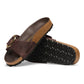 MADRID BIG BUCKLE OILED LEATHER NARROW