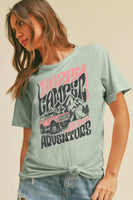 HAPPY CAMPER ADVENTURE GRAPHIC TEE ST1002C4