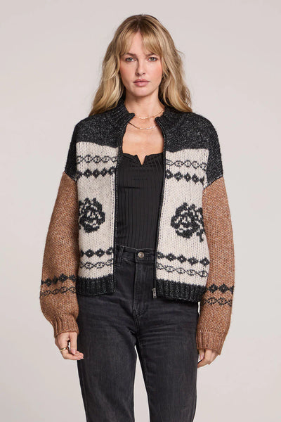 SUZANNE ZIP UP SWEATER S3424