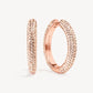 HILLBERG AND BERK LARGE SPARKLE HOOPS