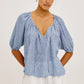 KIRSTIE  PUFF SLV TOP