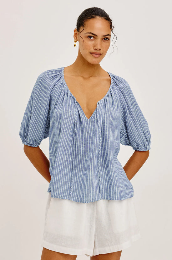 KIRSTIE  PUFF SLV TOP